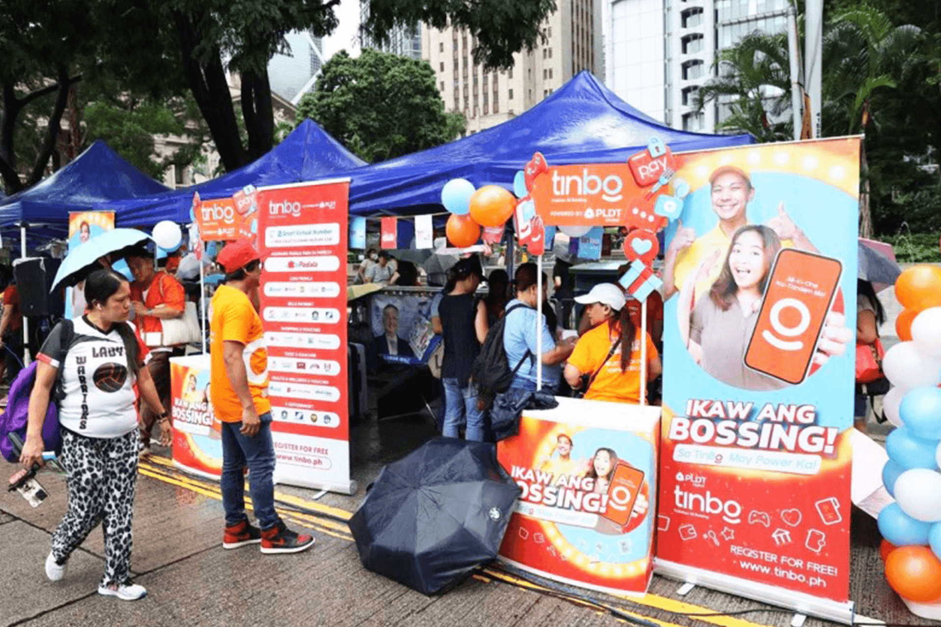 PLDT Global’s TINBO rolls out charging stations, booths for OFWs at DMW, NAIA